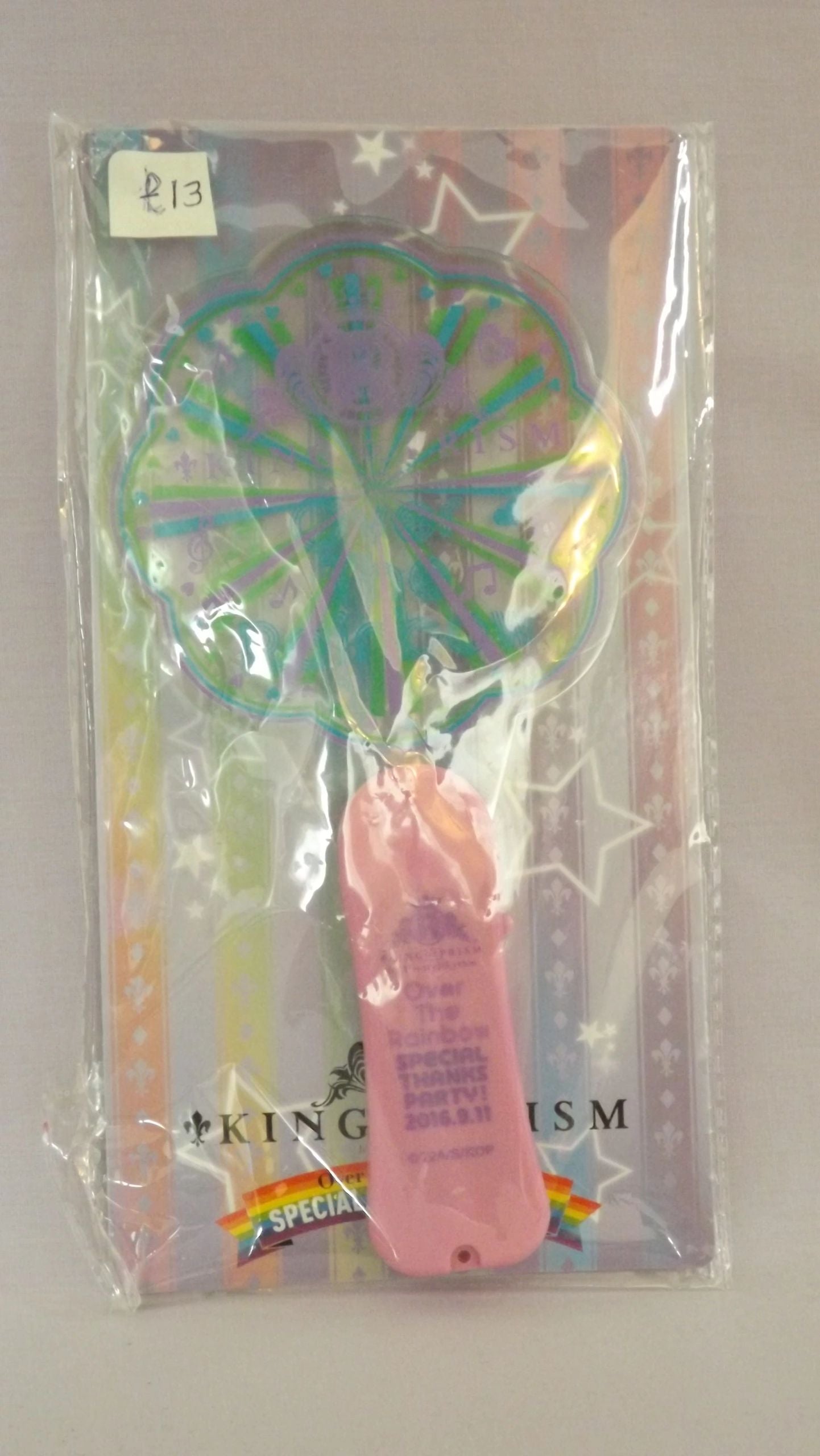King Of Prism Over The Rainbow Special Thanks Party Light Up Stick