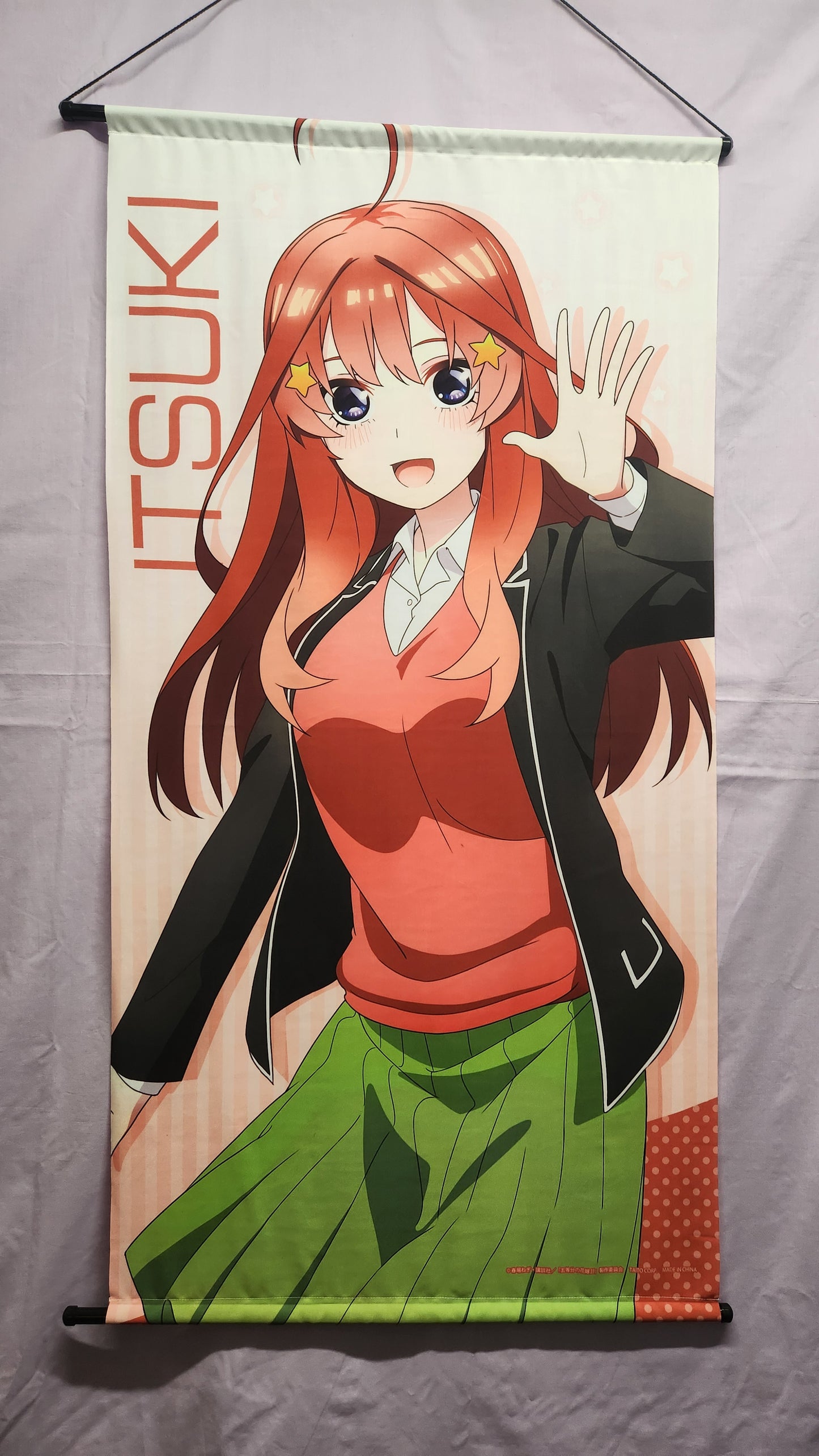 The Quintessential Quintuplets Itsuki Nakano Large Wall Scroll