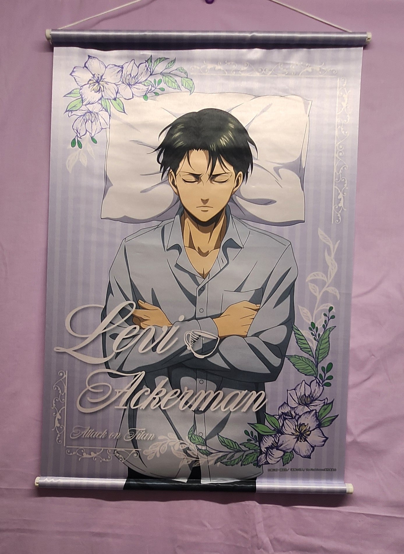 Attack on Titan Levi Ackerman Wall Scroll