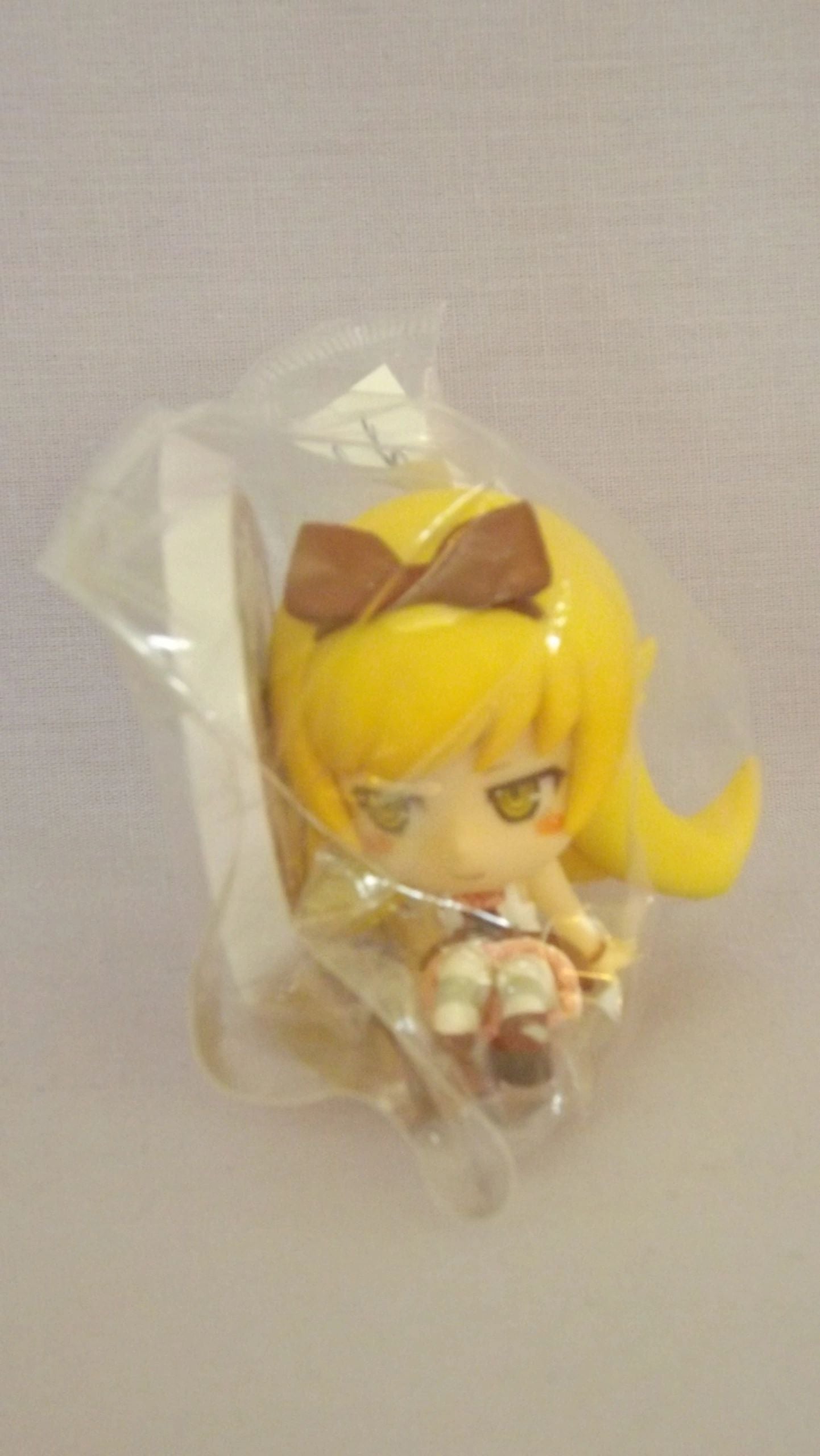Bakemonogatari Shinobu Oshino Grumpy Mini Figure