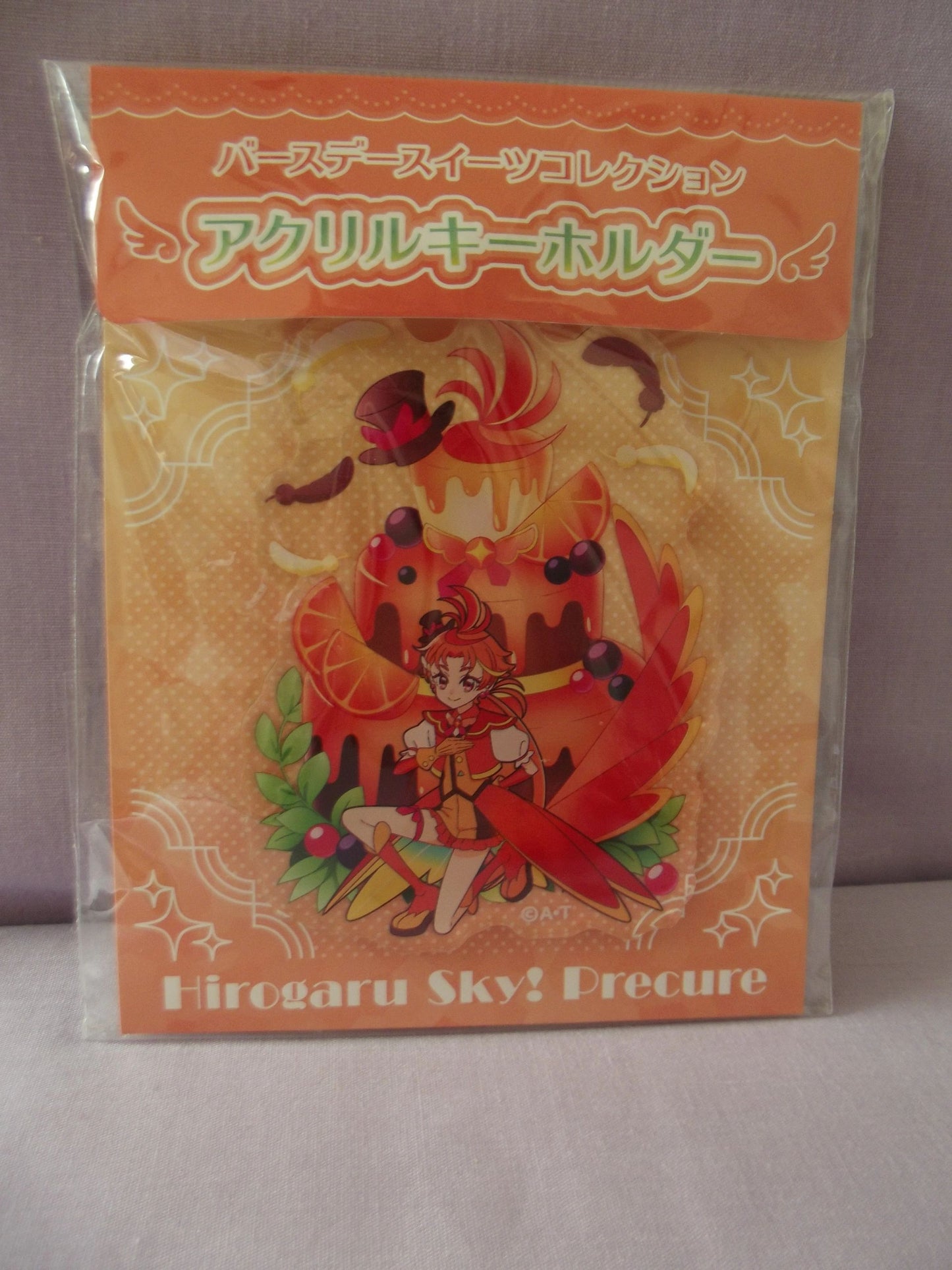 Hirogaru Sky Precure Birthday Sweets Collection Cure Wing Acrylic Keychain