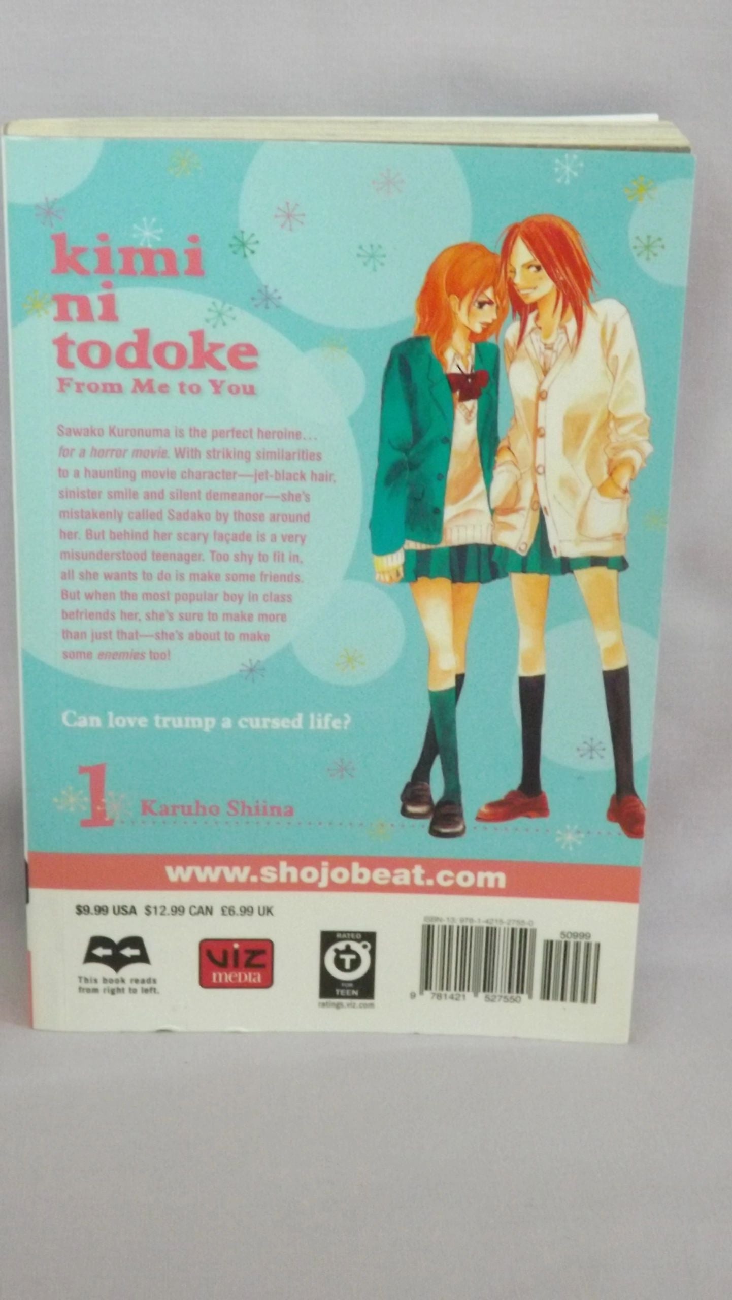 Kimi No Todoke Volume 1 Manga