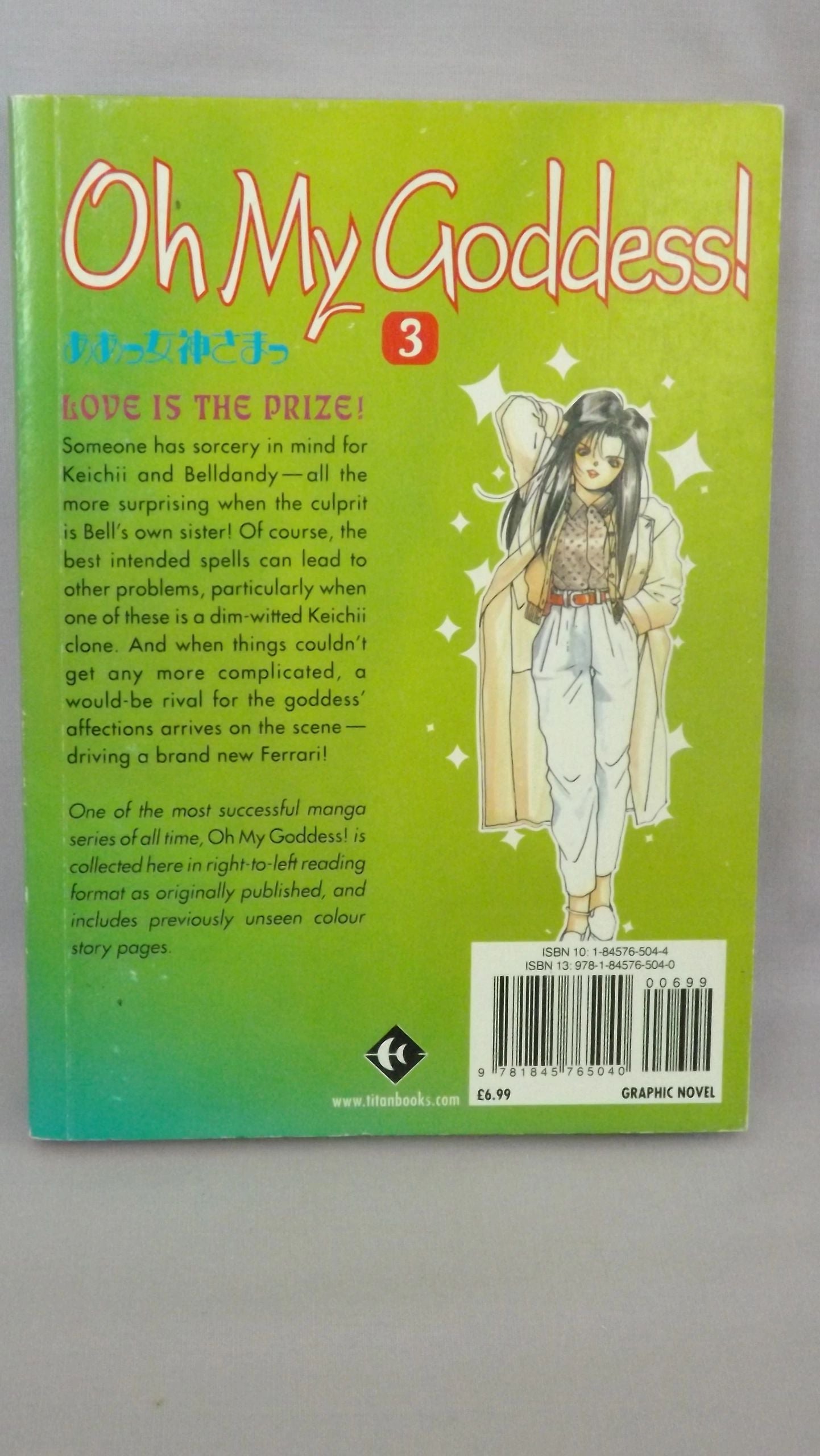 Oh My Goddess! Volumes 1, 2 And 3 Manga