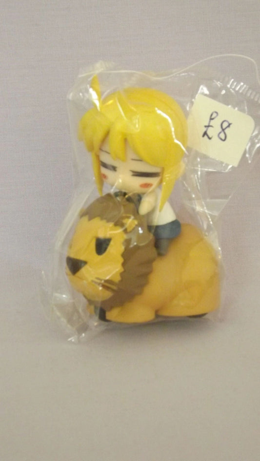 Fate Stay Night Saber Pull Back Lion Mini Figure
