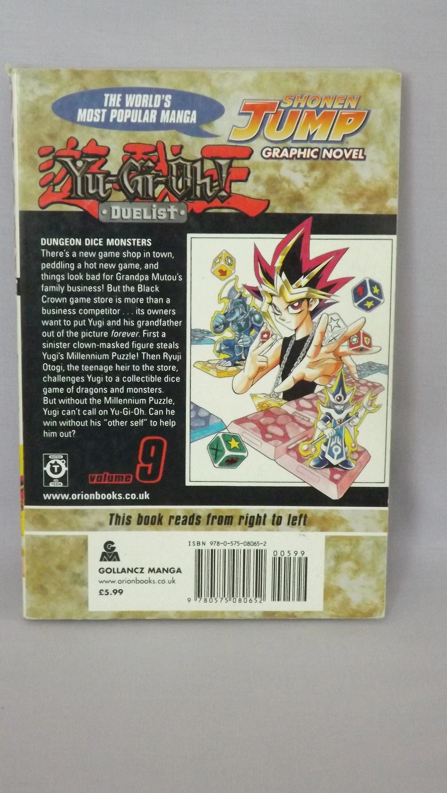 Yu-Gi-Oh! Duelist Volume 9 Manga