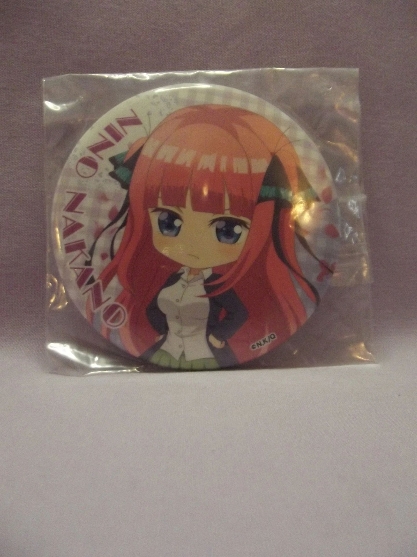 The Quintessential Quintuplets Nino Nakano Chibi Badge