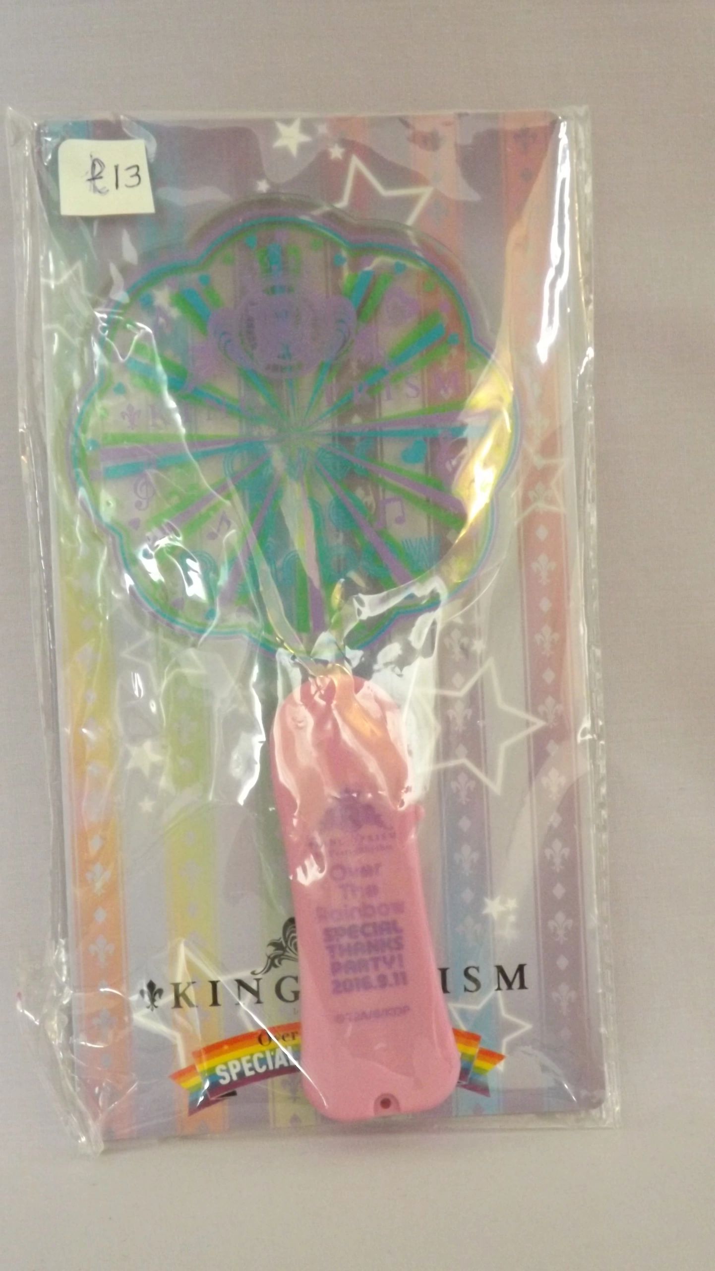 King Of Prism Over The Rainbow Special Thanks Party Light Up Stick