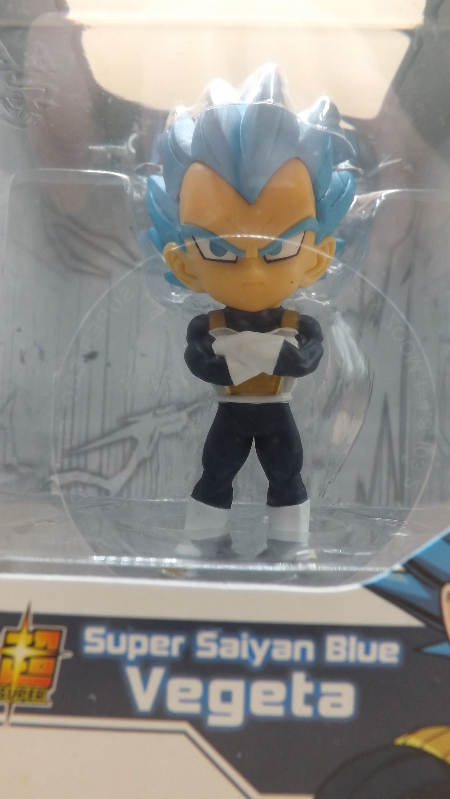 Dragon Ball Super Super Saiyan Blue Vegeta Chibi Masters Figure