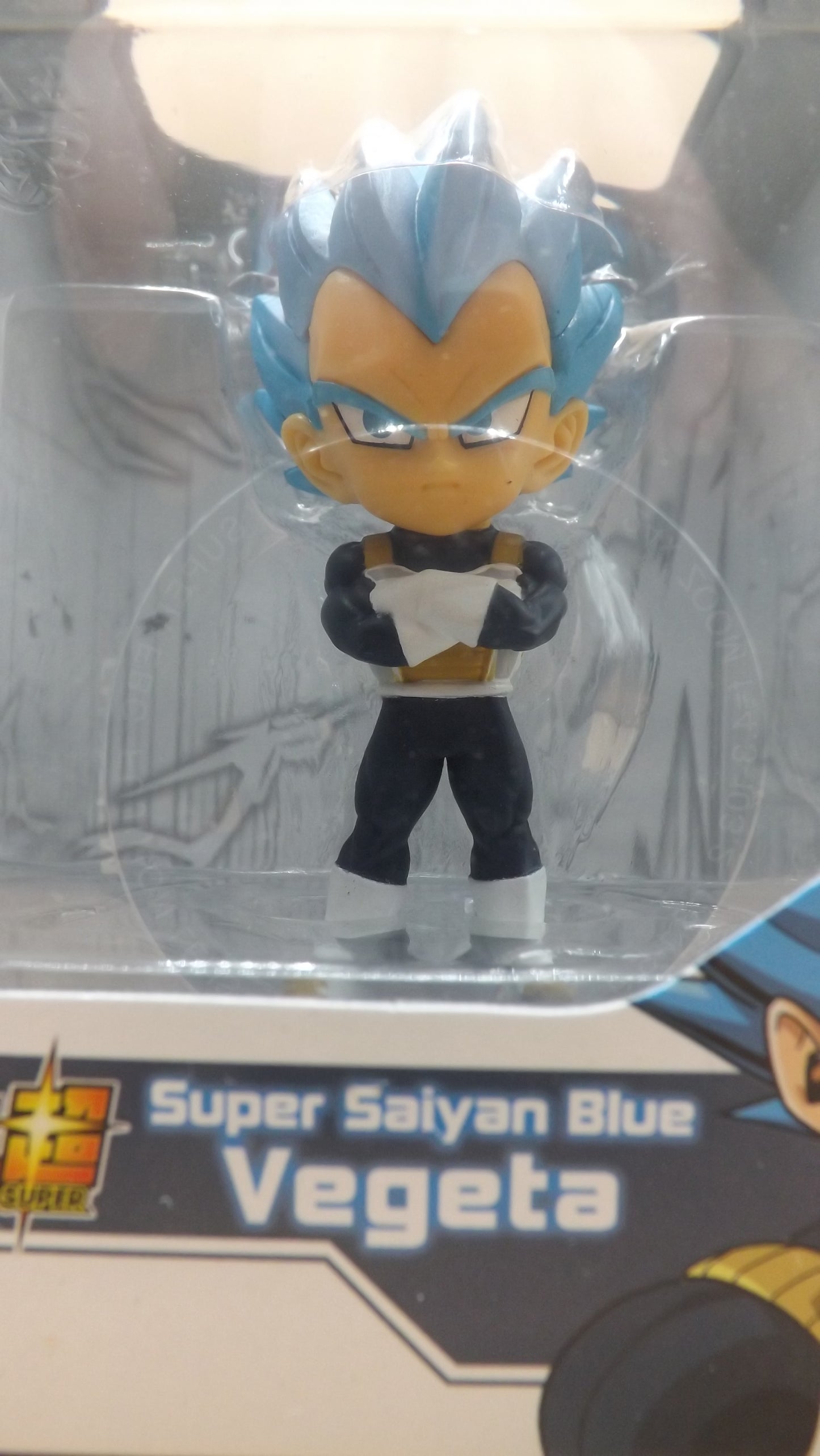 Dragon Ball Super Super Saiyan Blue Vegeta Chibi Masters Figure