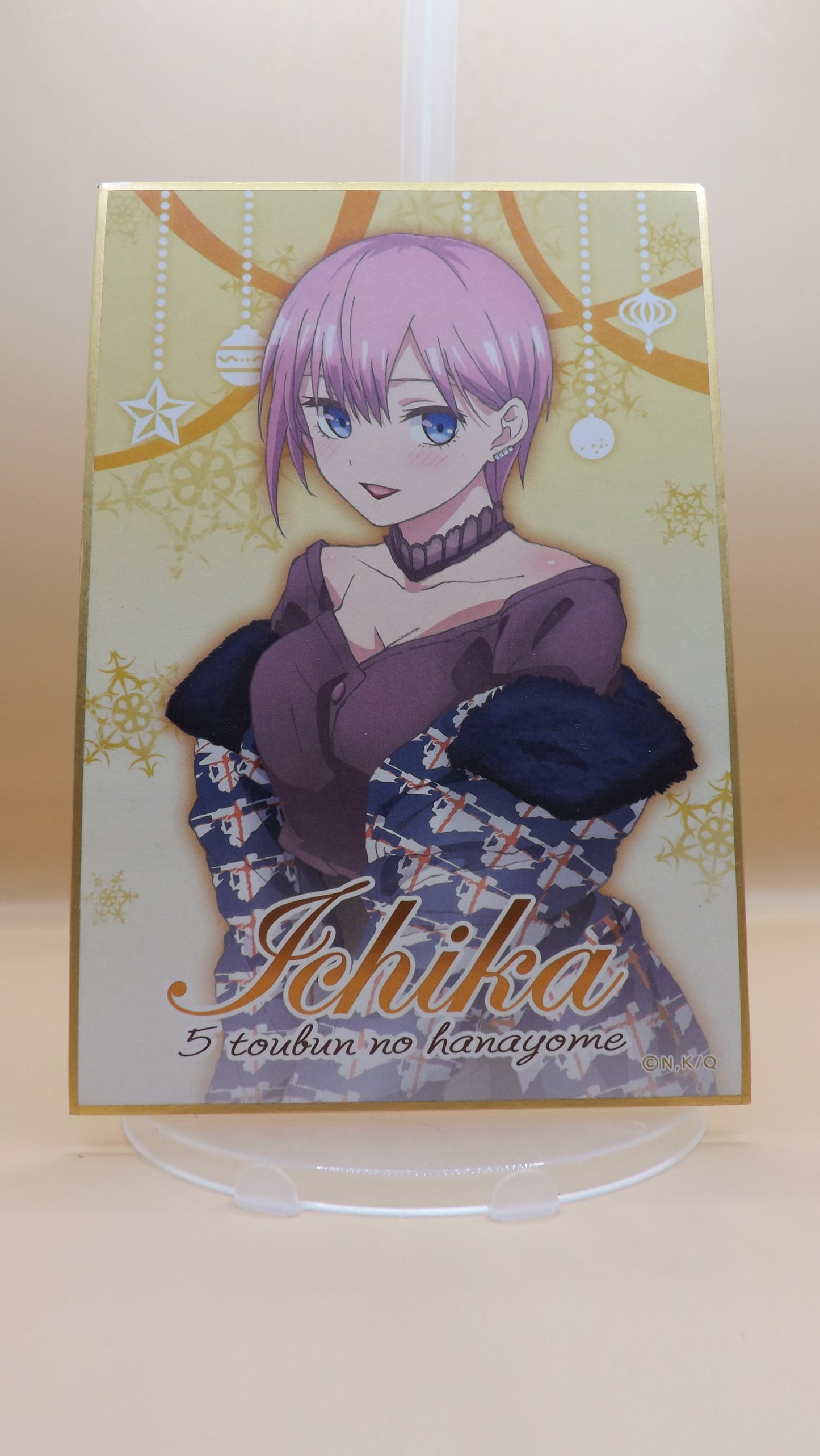 The Quintessential Quintuplets Ichika Nakano Art Board Shikishi