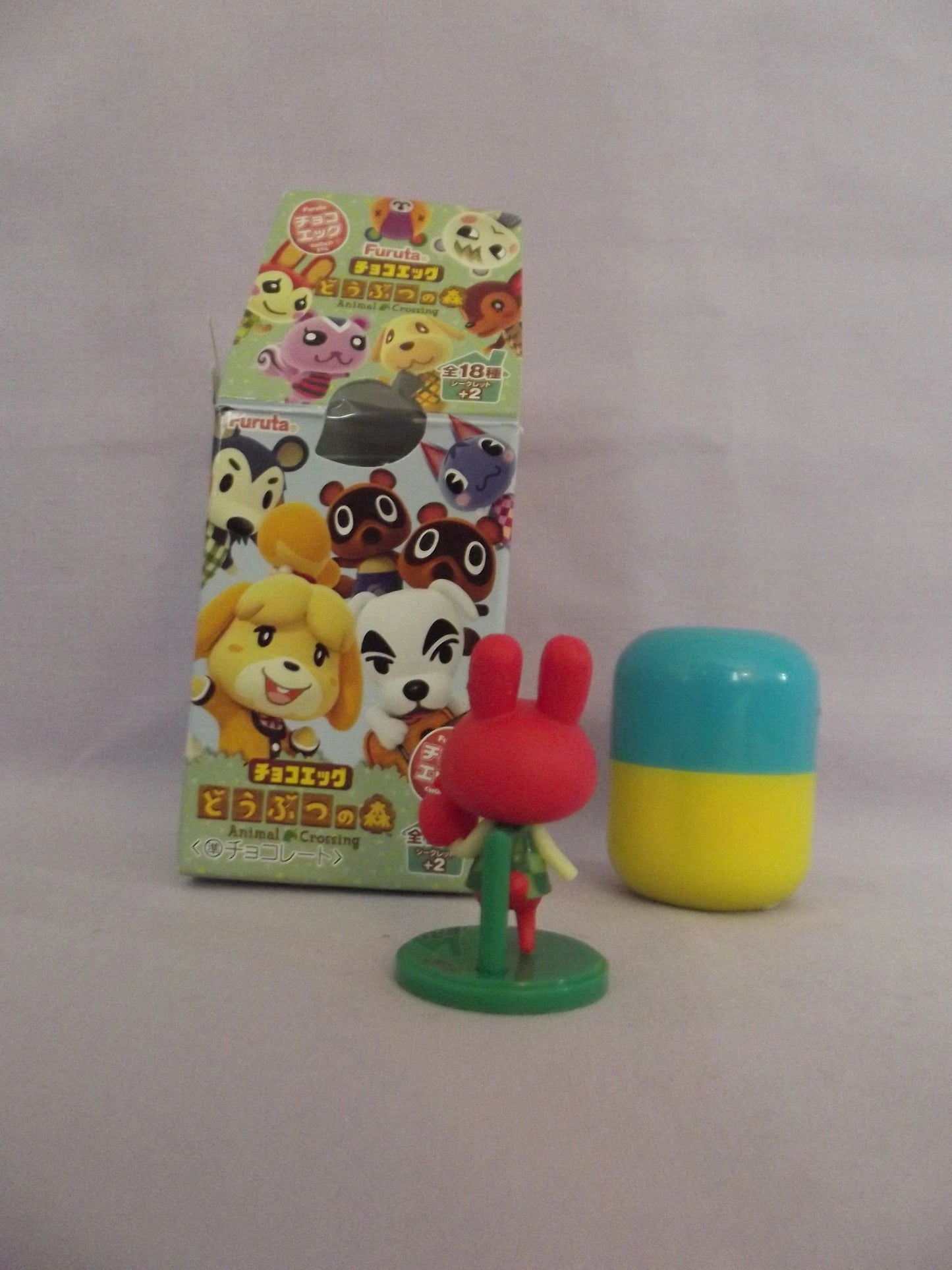 Animal Crossing Bunnie Choco Egg Figure