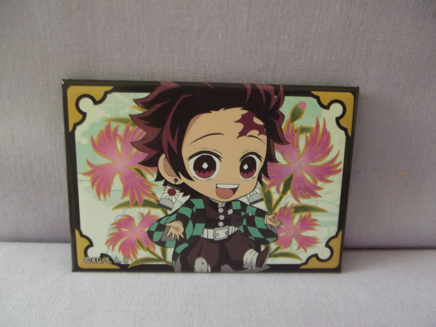 Demon Slayer Tanjiro Kamado Badge Rectangular