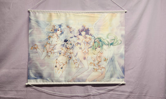 Cyberdimension Neptunia: 4 Goddesses Online Horizontal Wall Scroll