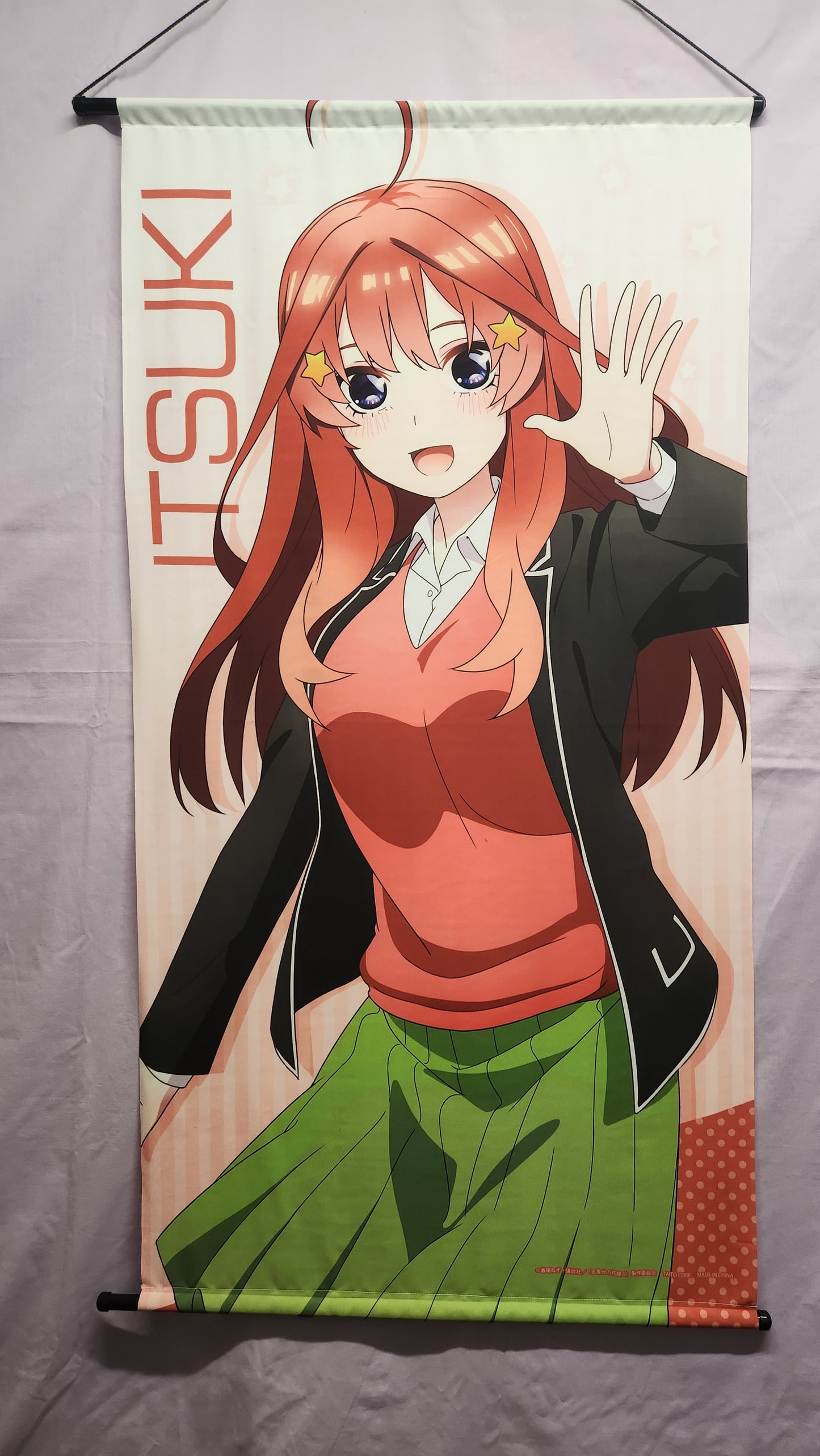 The Quintessential Quintuplets Itsuki Nakano Large Wall Scroll