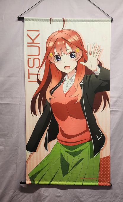The Quintessential Quintuplets Itsuki Nakano Large Wall Scroll