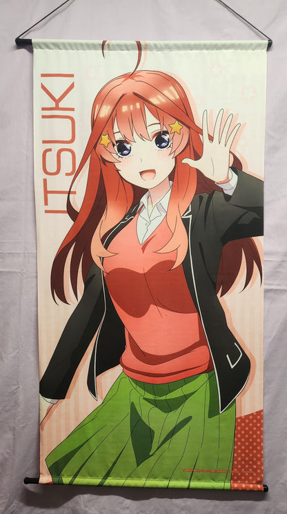 The Quintessential Quintuplets Itsuki Nakano Large Wall Scroll