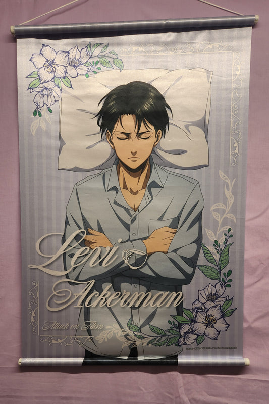 Attack on Titan Levi Ackerman Wall Scroll