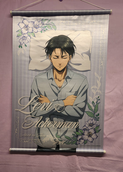 Attack on Titan Levi Ackerman Wall Scroll