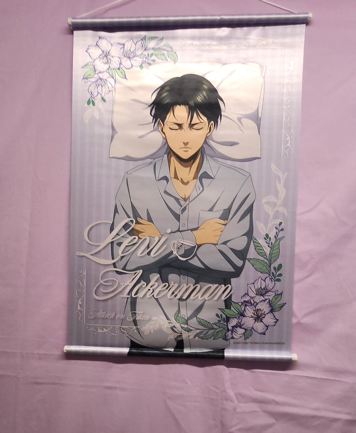 Attack on Titan Levi Ackerman Wall Scroll