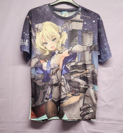 COSPA Kantai Collection Colorado Double-Sided Full Graphic T-Shirt Size L