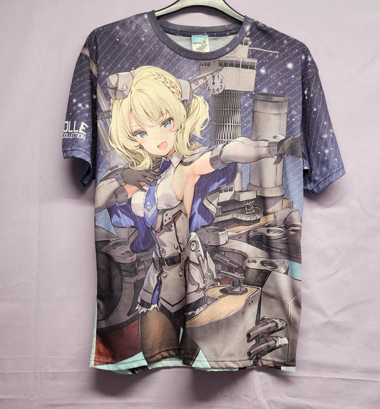 COSPA Kantai Collection Colorado Double-Sided Full Graphic T-Shirt Size L