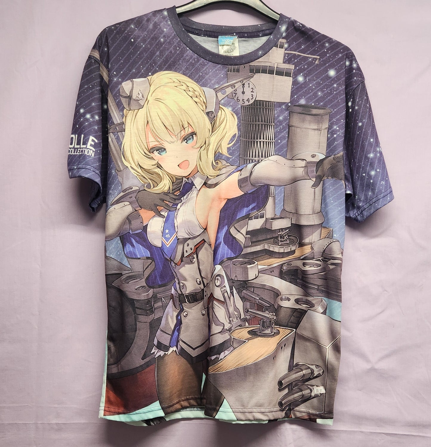 COSPA Kantai Collection Colorado Double-Sided Full Graphic T-Shirt Size L