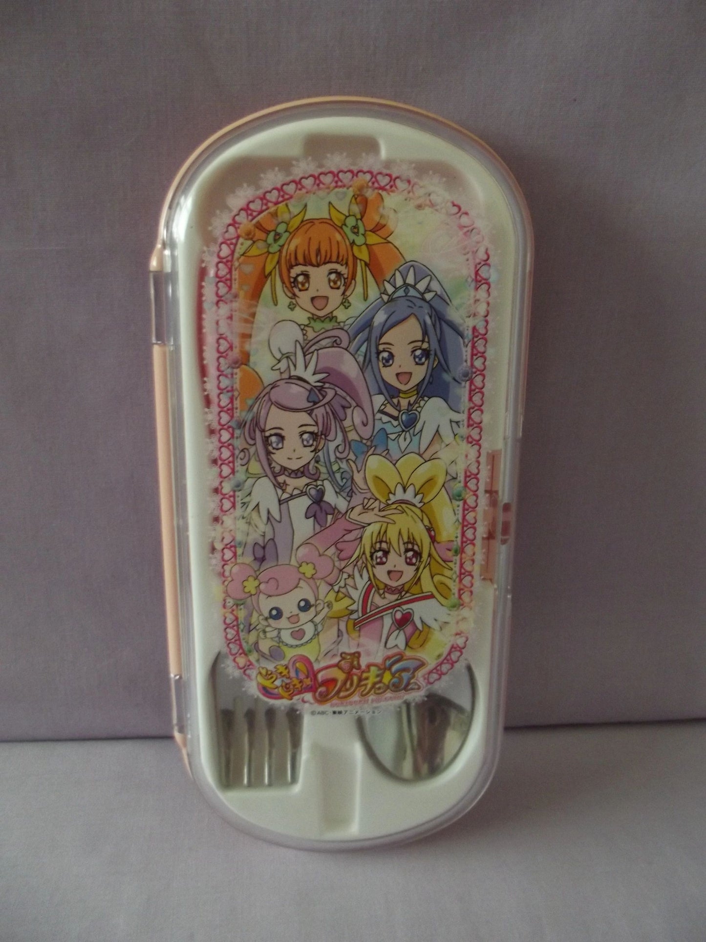 DokiDoki Precure Fork and Spoon Set