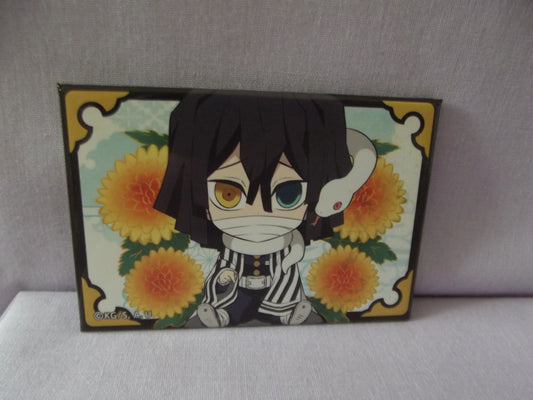 Demon Slayer Obanai Iguro Rectangular Badge