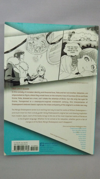 Twelfth Night Shakespeare Manga