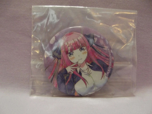 The Quintessential Quintuplets Nino Nakano Badge Blushing