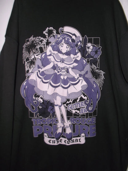 Tropical Rouge Precure Cure Coral Hoodie Size XL