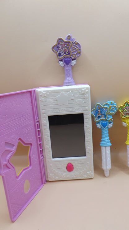 Star Twinkle Precure Twinkle Book with 4 Star Colour Pens