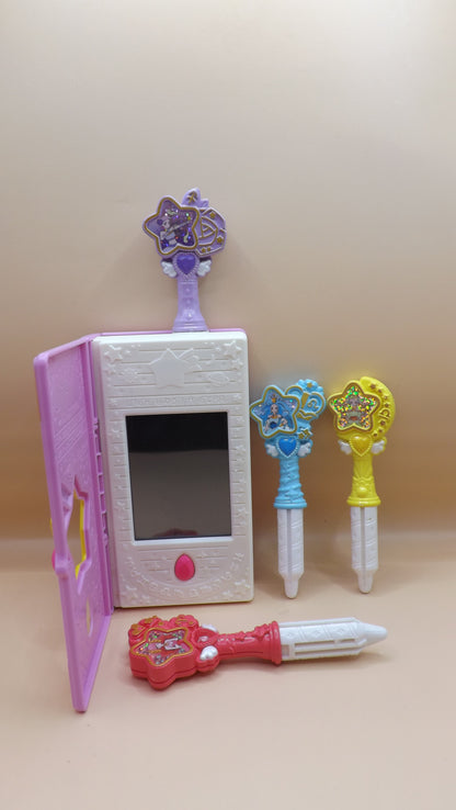Star Twinkle Precure Twinkle Book with 4 Star Colour Pens