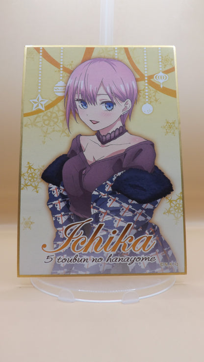 The Quintessential Quintuplets Ichika Nakano Art Board Shikishi