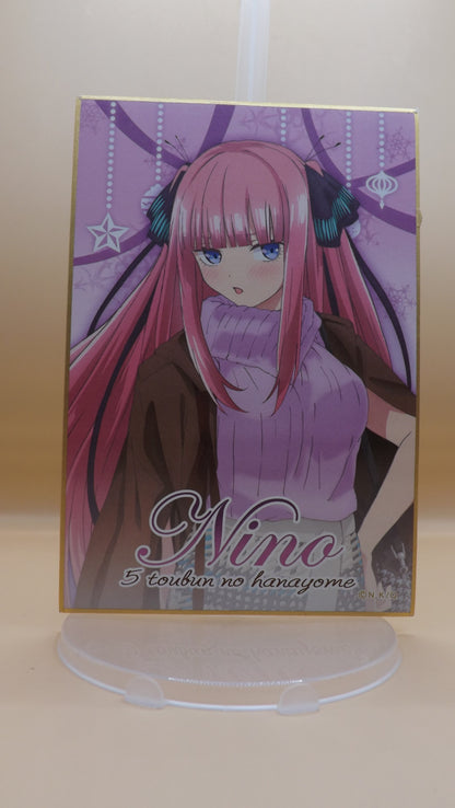 The Quintessential Quintuplets Nino Nakano Art Board Shikishi