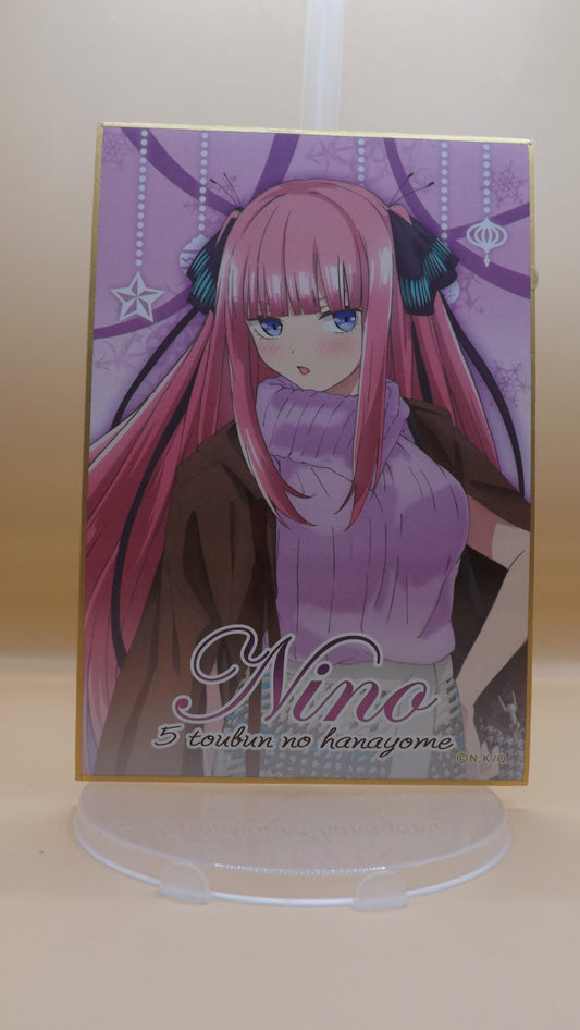 The Quintessential Quintuplets Nino Nakano Art Board Shikishi