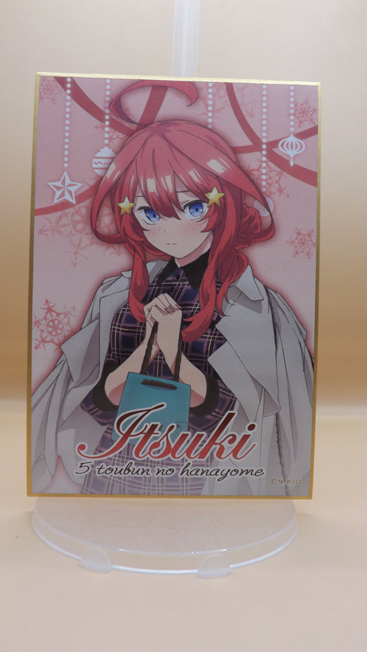 The Quintessential Quintuplets Itsuki Nakano Art Board Shikishi