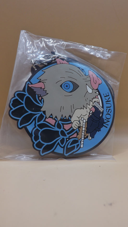 Demon Slayer Inosuke Hashibira Circular Rubber Strap