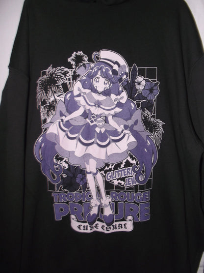 Tropical Rouge Precure Cure Coral Hoodie Size XL