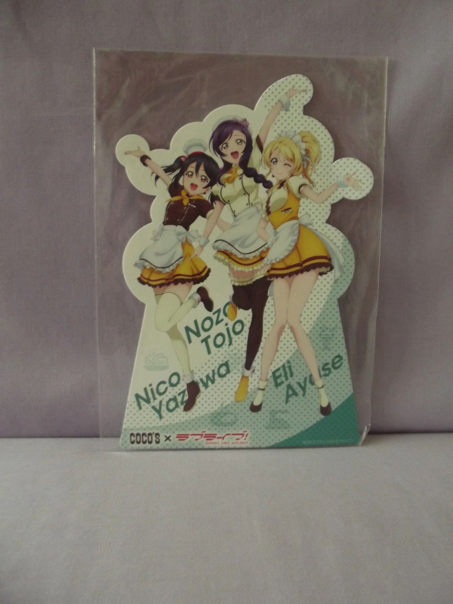 Love Live School Idol Project Third Years Pop Up Stand Nico Nozomi Eli