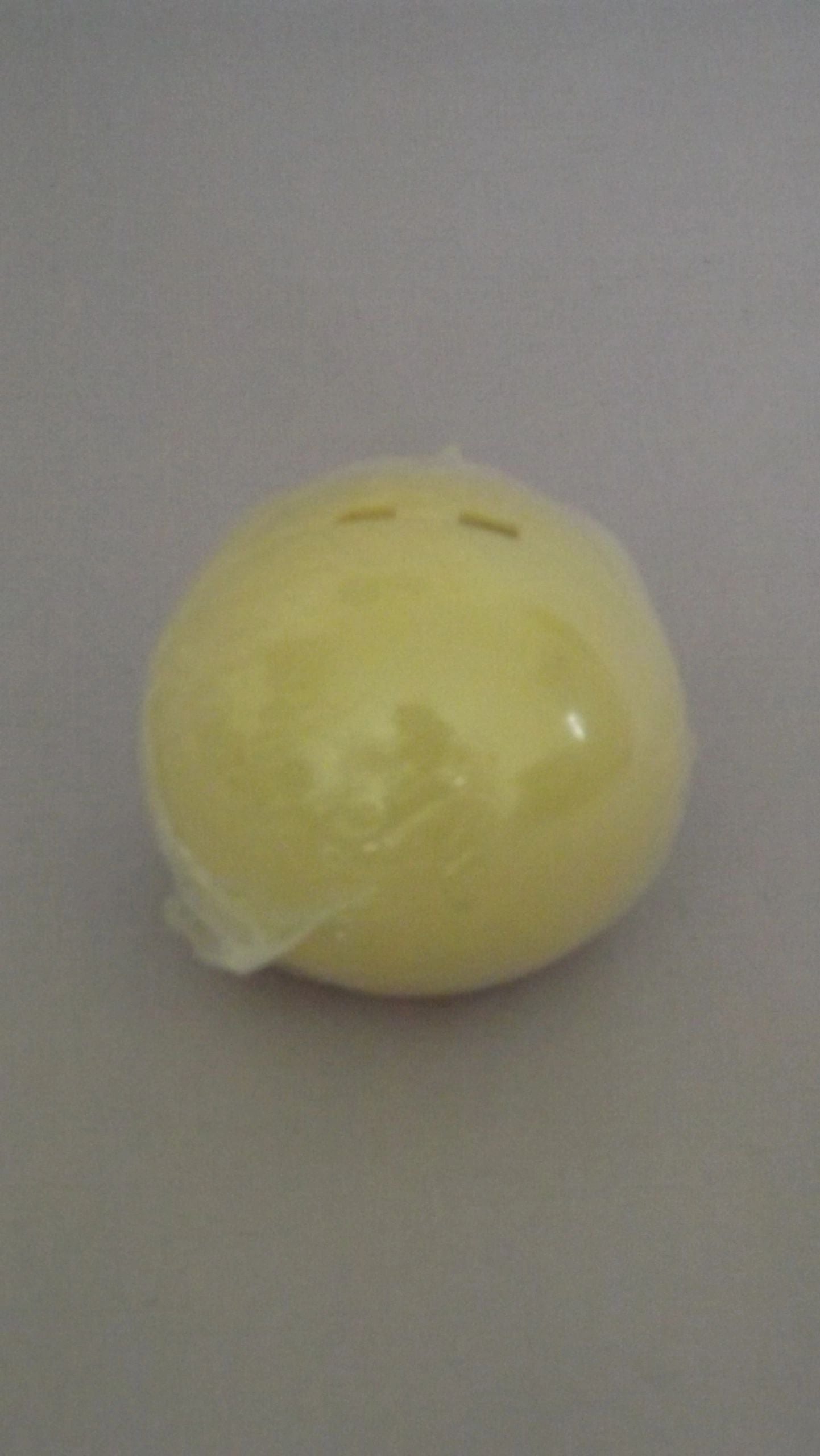 Buildable Yellow Gachapon With Eyes