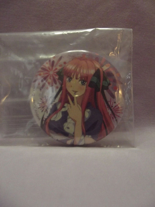 The Quintessential Quintuplets Nino Nakano Badge Fireworks