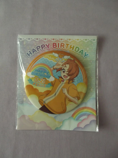 Hirogaru Sky Precure Yuunagi Tsubasa Happy Birthday Can Badge